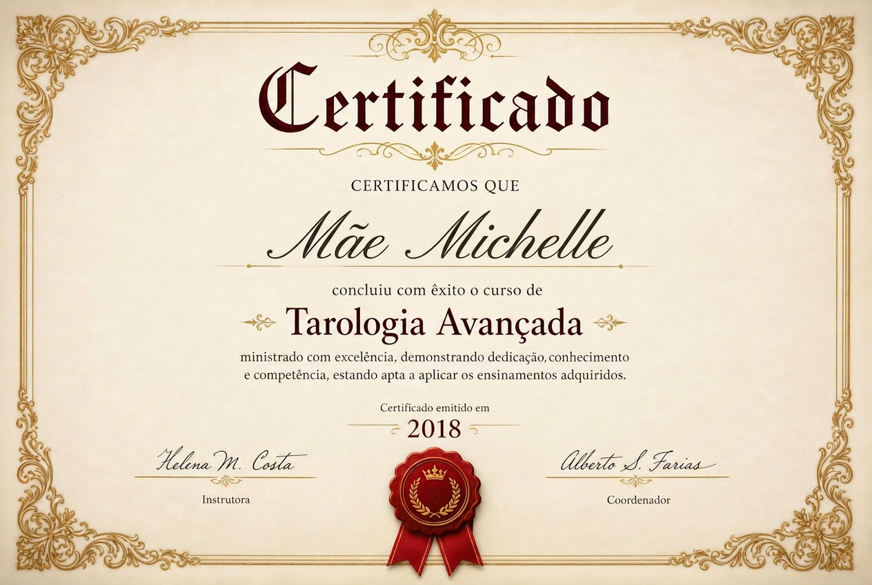 Certificado: Tarologia Avançada