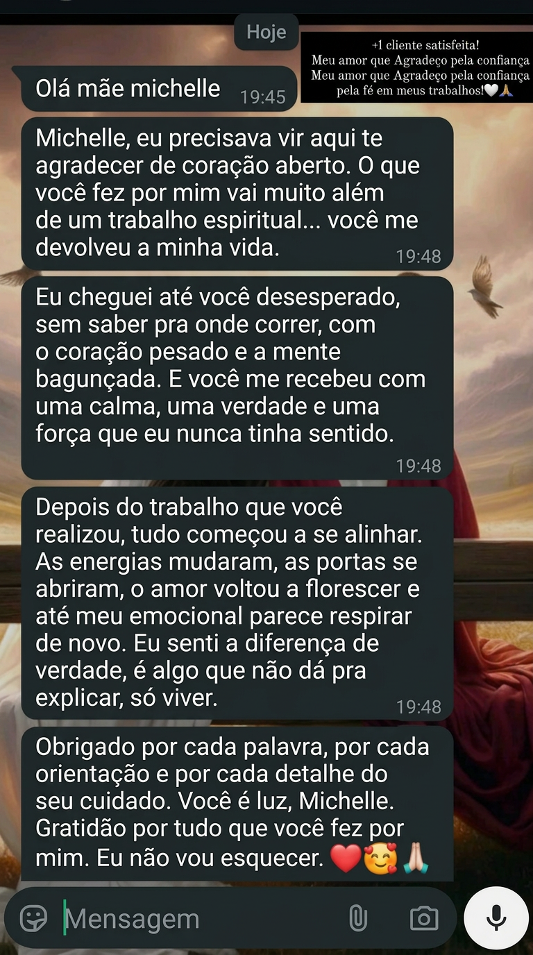 Conversa real de cliente com Mãe Michelle (1)